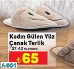JUNO KADIN GÜLEN YÜZ ÇANAK TERLİK
